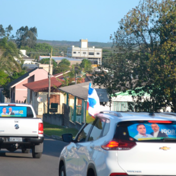 Campanha de Igor Batista e Drº. Ribeiro toma as ruas de Araranguá