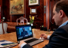 Governador participa de webconferência com ministro da Saúde sobre vacinas contra Covid-19