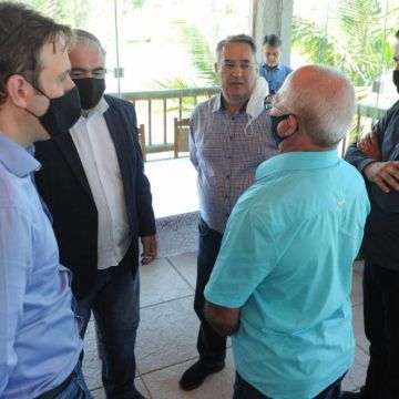 Ricardo Guidi e Raimundo Colombo fazem agenda em apoio às candidaturas da AMESC