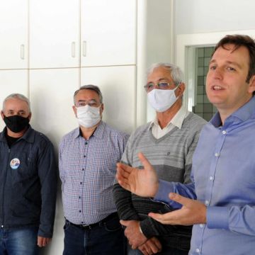 Ricardo Guidi e Raimundo Colombo fazem agenda em apoio às candidaturas da AMESC