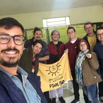 Candidatos do PSOL recebem apoio de lideranças nacionais