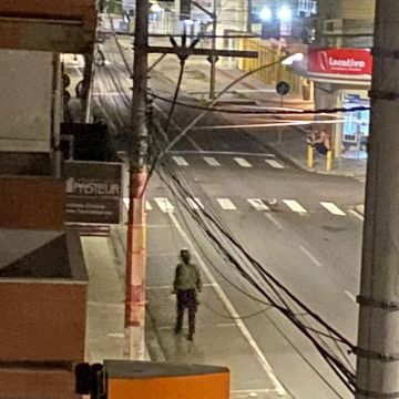 Madrugada violenta em Criciúma