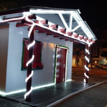 Decoração do Natal Arroio Iluminado é concluída