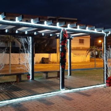 Decoração do Natal Arroio Iluminado é concluída