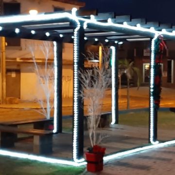 Decoração do Natal Arroio Iluminado é concluída