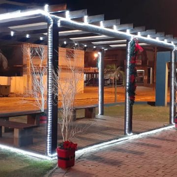Decoração do Natal Arroio Iluminado é concluída