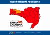 Matriz de risco aponta 15 regiões em estado gravíssimo