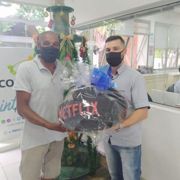 Promoção presenteou clientes da Contato em 2020