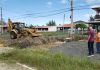 Obra retomada na Avenida Beira Mar Norte