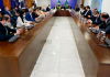 Vice-governadora e membros do Fórum Parlamentar Catarinense se reúnem com Presidente Jair Bolsonaro e ministros
