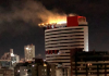 Incêndio atinge subsolo do Metropolitan Business Center, em Criciúma