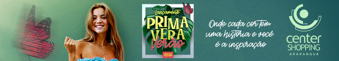 Primeavera verão Center Shopping