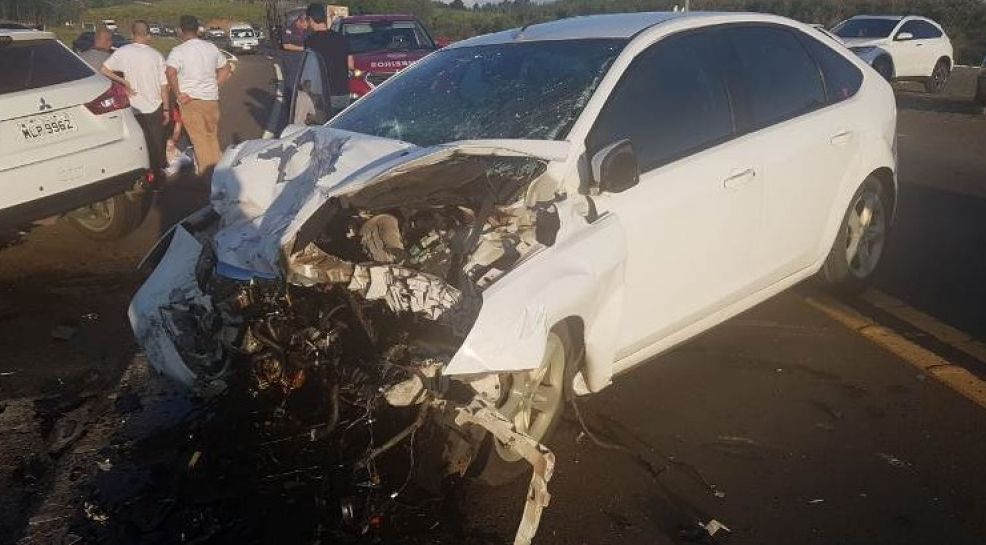 Presidente da Alesc e esposa sofrem acidente em Lages - Uaaau